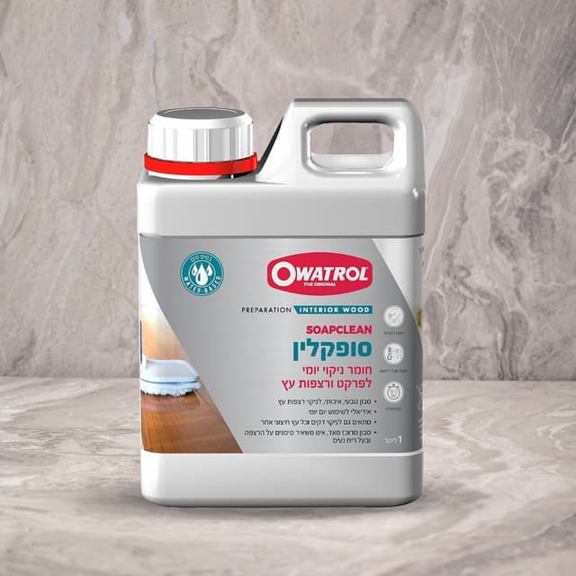 חומר ניקוי יומי לפרקט ורצפות עץ SUNDECK