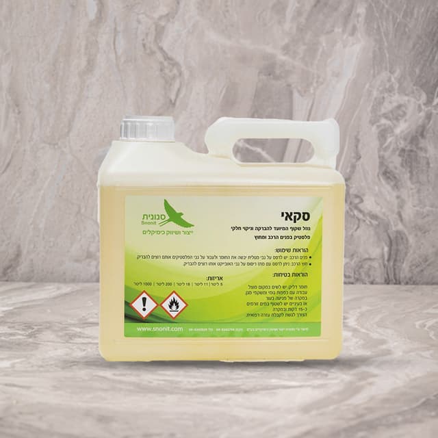 סקאי - נוזל להברקת צמיגים וחלקי פלסטיק ברכב