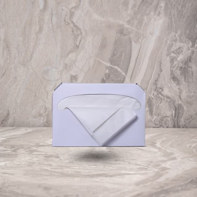 נייר לכיסוי מושב אסלה בקיפול לחצי - תואם TORK