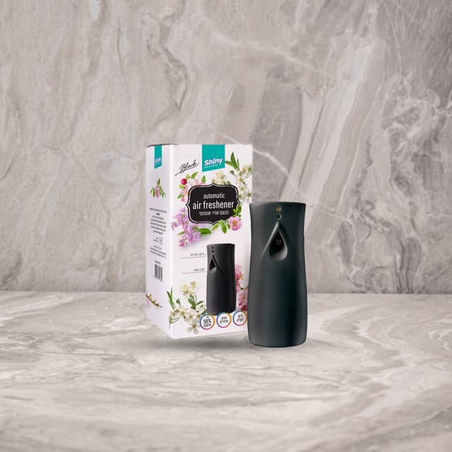 מתקן אוטומטי לבישום אוויר - שחור