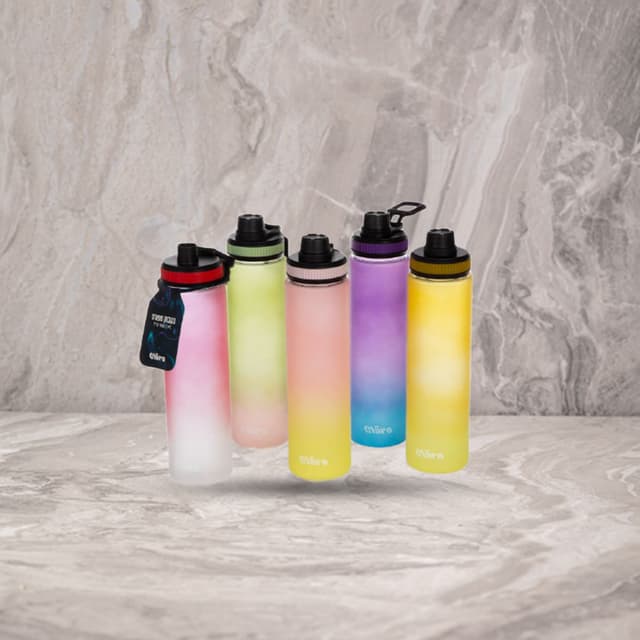 בקבוק שתייה עם ידית נשיאה 900 מ"ל