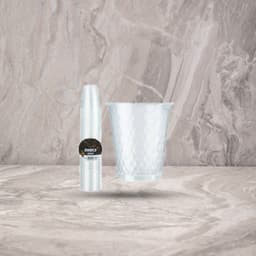 כוס יהלום שקוף