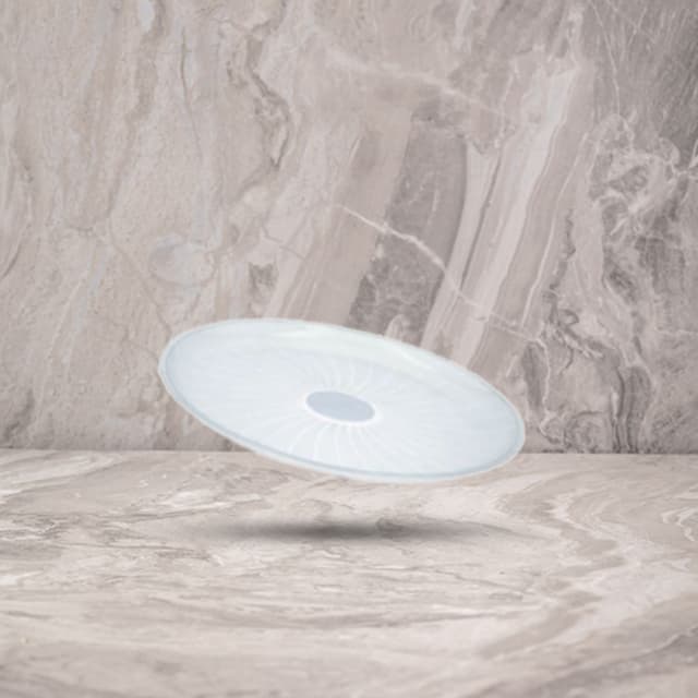 מגש עגול 12" קריסטל