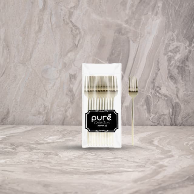 סכום פיור מזלג זהב 1