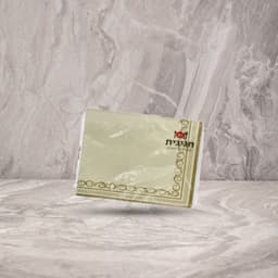 מפית מובלטת קרם הדפס