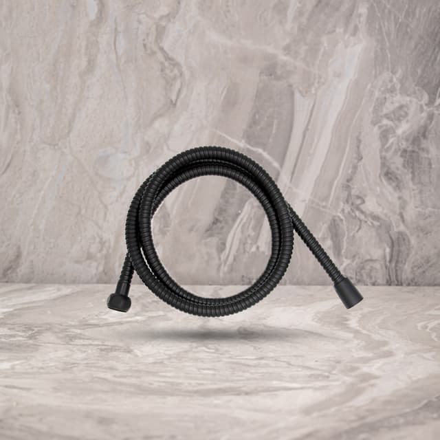 צינור מקלחת 1.5 מטר שחור