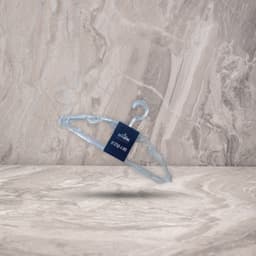 מארז 6 קולבים איכותיים שקופים