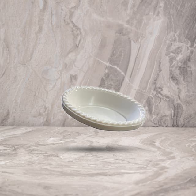 קעריות אובליות לבן 2