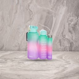 סט 3 בקבוקי שתייה