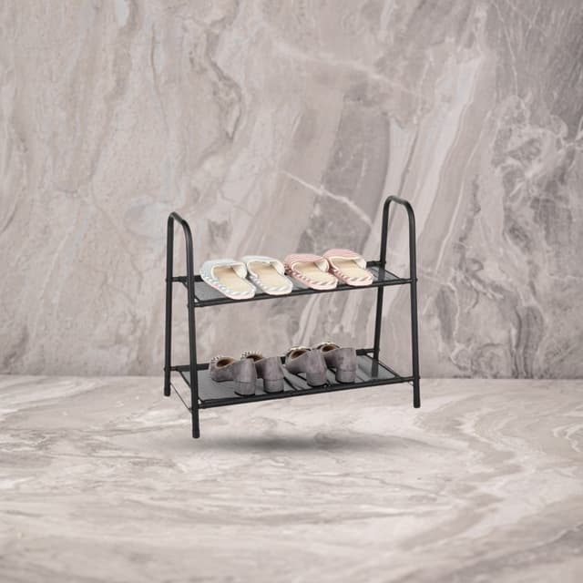 מתקן נעליים מתכת 2 קומות