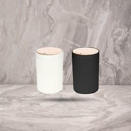 פח 5 ליטר Bamboo פסים שחור