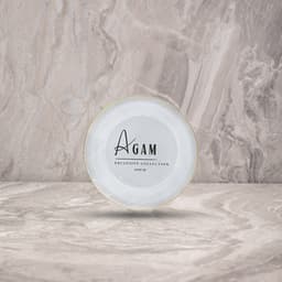 צלחת גודל 10' "אגם" צבע שקוף זהב