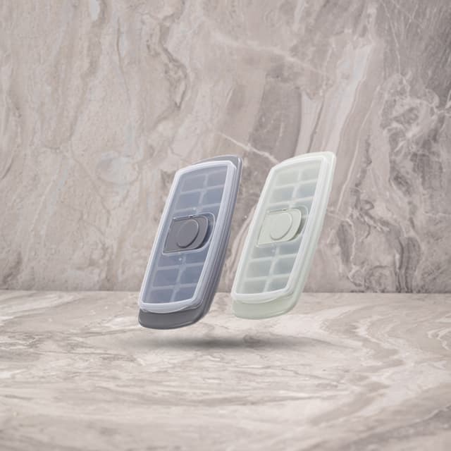 תבנית קרח סיליקון כולל מכסה