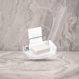 מתקן סבון מרובע הדבקה