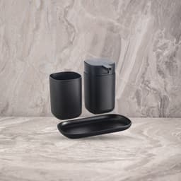 סט אמבטיה 3 חלקים שחור