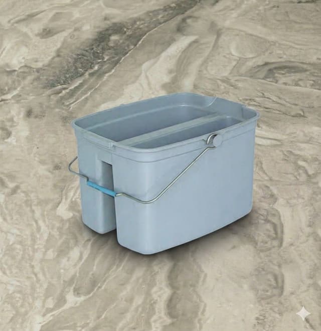 ארגונית אפורה מחולקת לשניים