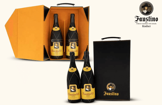 פאוסטינו 6 מארז דמוי עור + 2 בק כשר