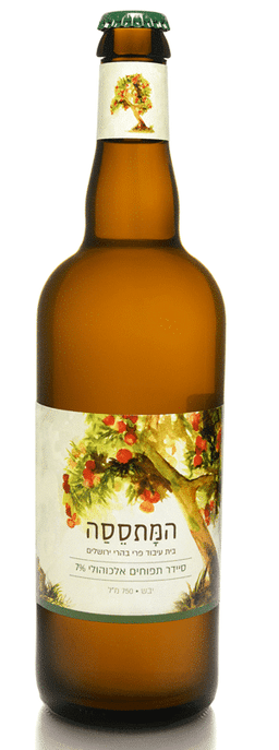 סיידר תפוח יבש 750 המתססה