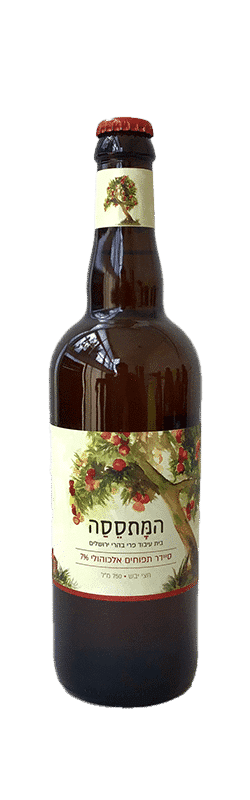 סיידר תפוח יבש 330 המתססה