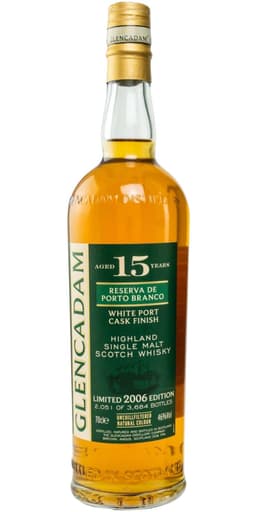 ויסקי גלנקאדם סינגל קאסק 15 שנות יישון 2006 פורט לבן קאסק מס.3