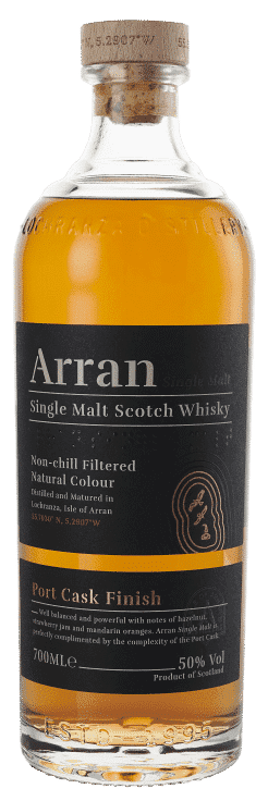 ויסקי אראן פורט ווין קאסק פיניש