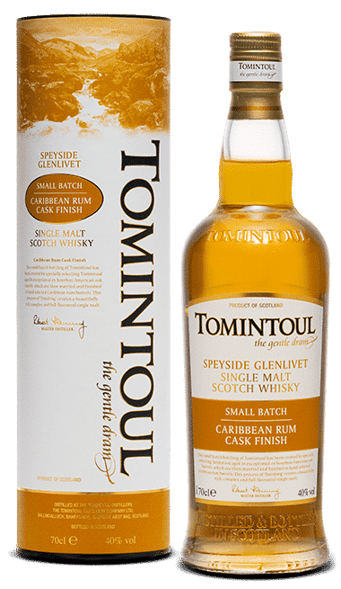 ויסקי טומינטול סיומת רום מאזור גלנליווט