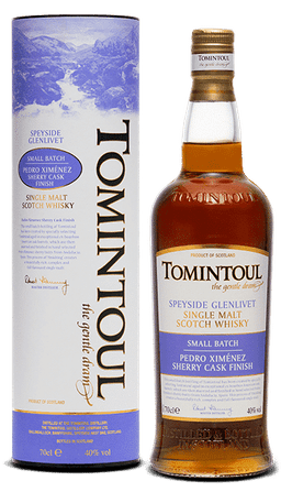 ויסקי טומינטול סיומת שרי מאזור גלנליווט