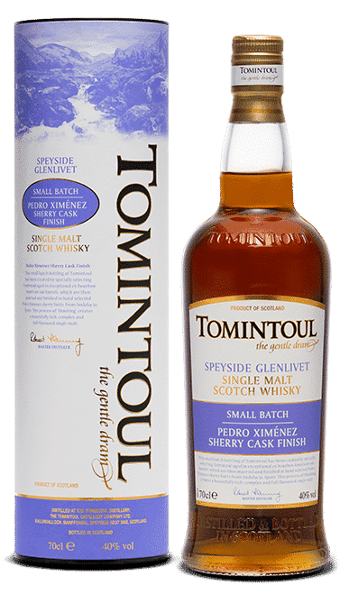 ויסקי טומינטול סיומת שרי מאזור גלנליווט