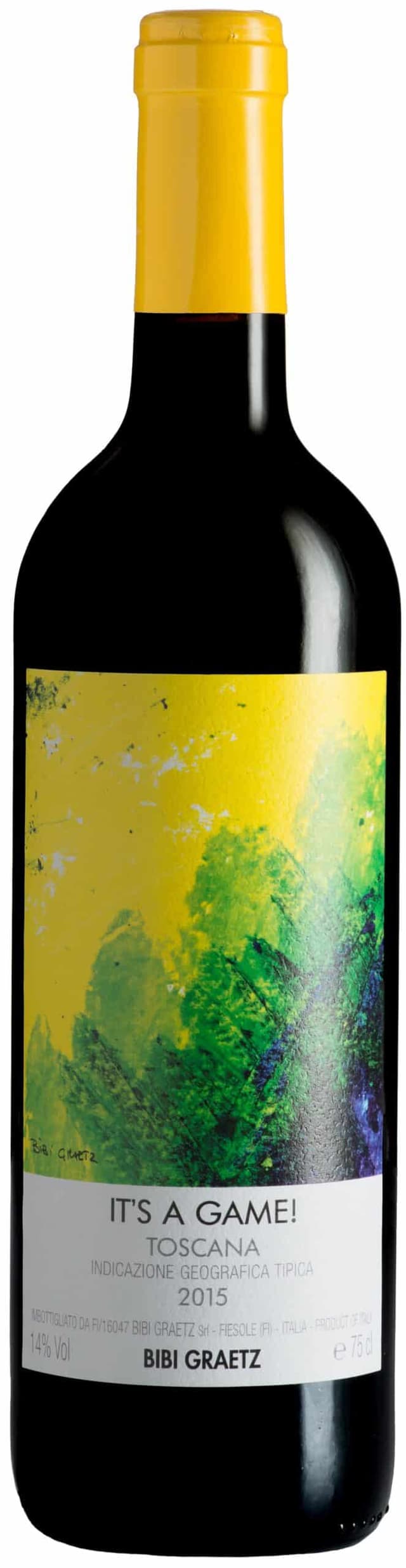 ביבי גרץ it's a game יין סופר טוסקן ייחודי מעשי ידיו של אחד הייננים המבטיחים בטוסקנה ביבי גראץ חיבור נפלא בין אלגנטיות פירותיות רעננה ומרקם קטיפתי!