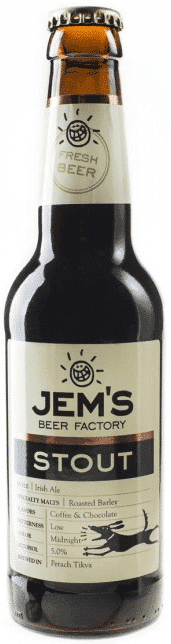 בירה ג'מס סטאוט 330 מ"ל