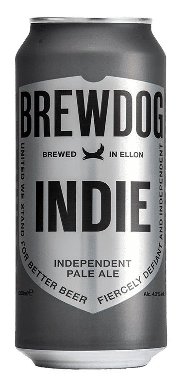 בירה ברודוג פחית אינדי פייל אייל