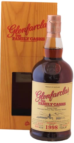 וויסקי גלנפרקלס "Single Cask 1998"