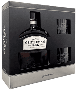 ויסקי ג'נטלמן ג'ק 700 מארז עם 2 כוסות
