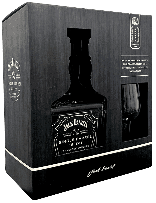 ויסקי ג'ק דניאל סינגל בארל מארז עם כוס