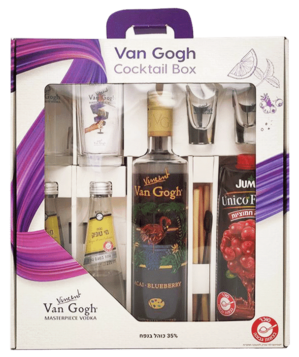 מארז קוקטייל ואן גוך אסאי