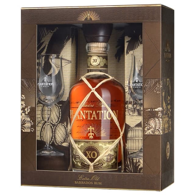 רום פלנטיישן טי אייץ 20 מארז +2 כוסות