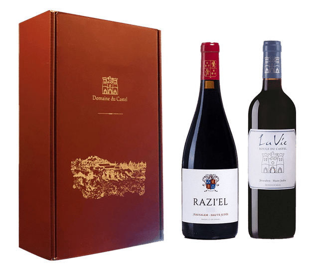 מארז רזיאל אדום ולה וי אדום