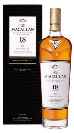 ויסקי מקאלן 18 שרי שנה