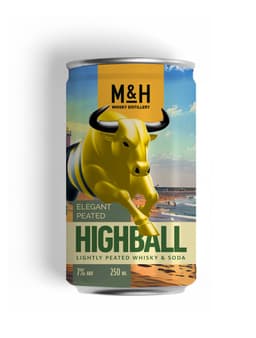 מילק אנד האני פחית ויסקי וסודה