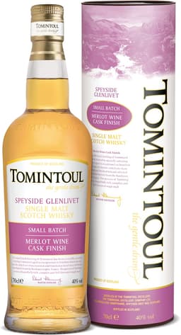 ויסקי טומינטול סיומת מרלו מאזור גלנליווט