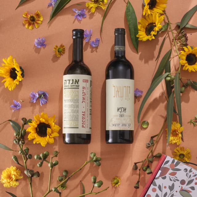 זוג יין ושמן - מארז שי 12