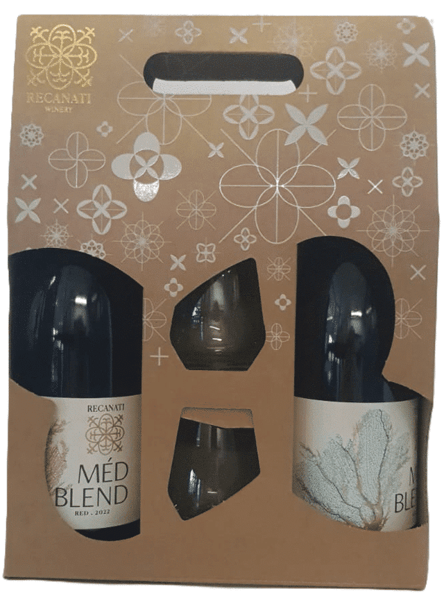 מארז רקנאטי זוג מד בלנד + כוסות