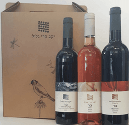 מארז שי מיקב הרי גליל סדרת גליל בר: קברנה מרלו רוזה