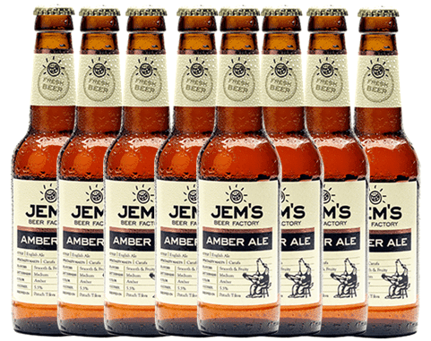 בירה ג'מס אמבר 24 בק תוקף קצר