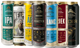 4 פחיות 568 מ"ל - בירה וולפאס Mixamp;Match