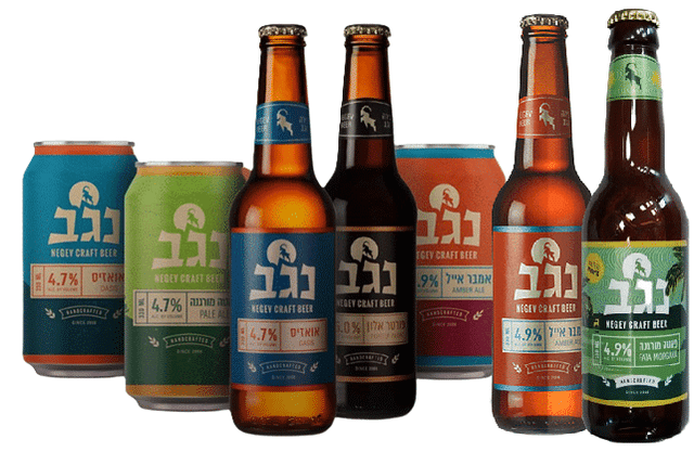 4 בק' / 4 פחיות 330 מ"ל - בירה נגב Mixamp;Match