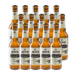 בירה ג'מס חיטה 24 בק במחיר מיוחד - המחיר כולל משלוח