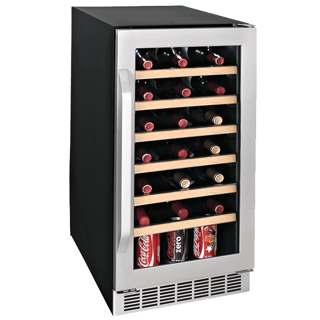 מקרר יין בנוי 34 בקבוקים