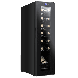 מקרר יין צר במיוחד ל 14 בקבוקים עם מדחס