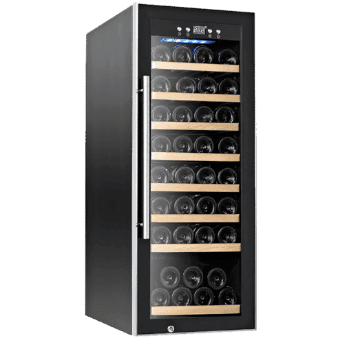 מקרר יין לאחסון עד 43 בקבוקים